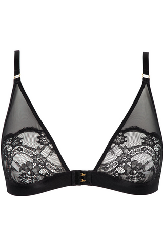 Atelier Amour Evasion Sensuelle Triangle Bra Black