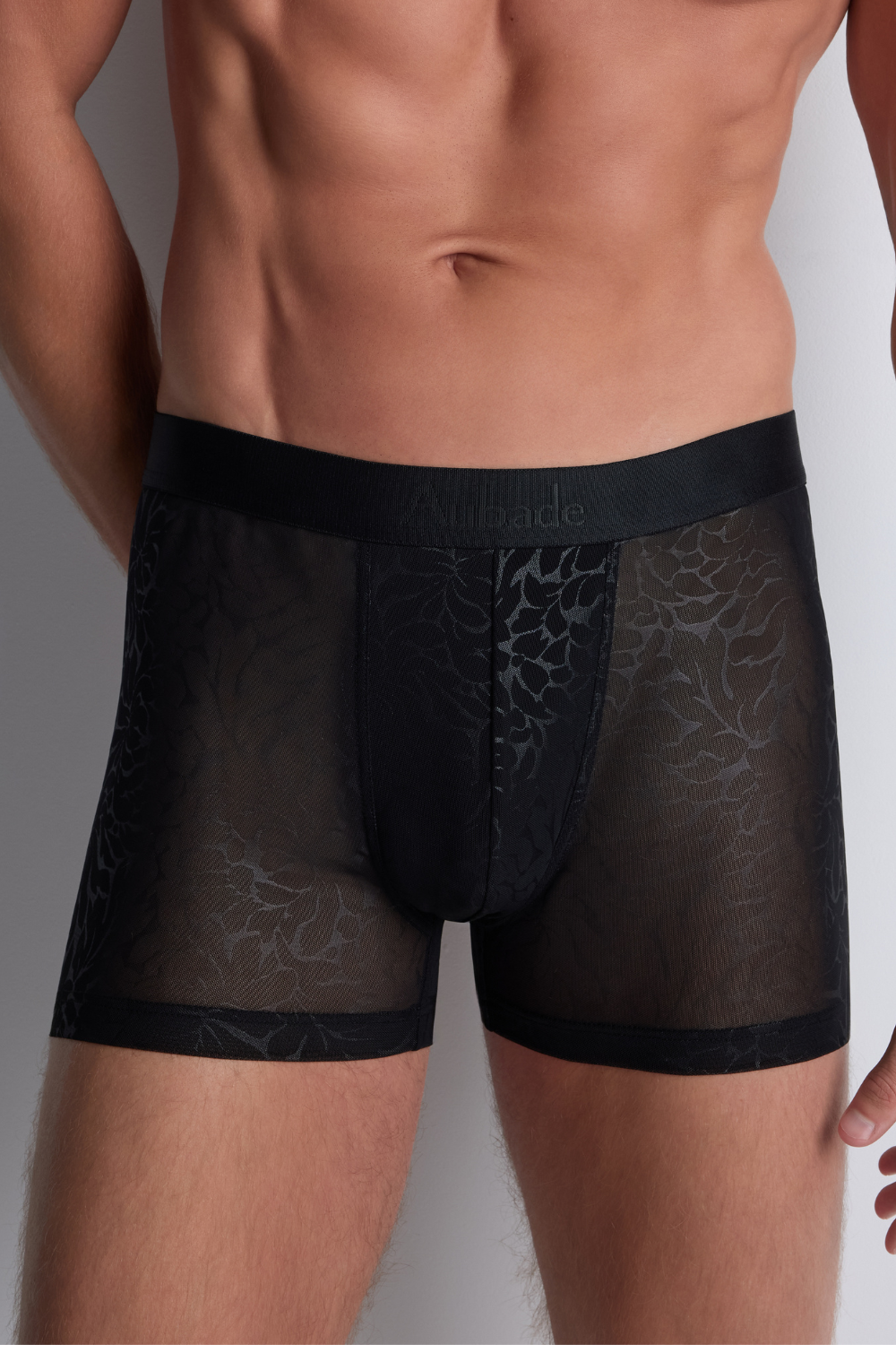 Aubade Homme Men's Light Ink Boxer Black