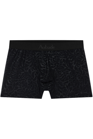 Aubade Homme Men's Light Ink Boxer Black