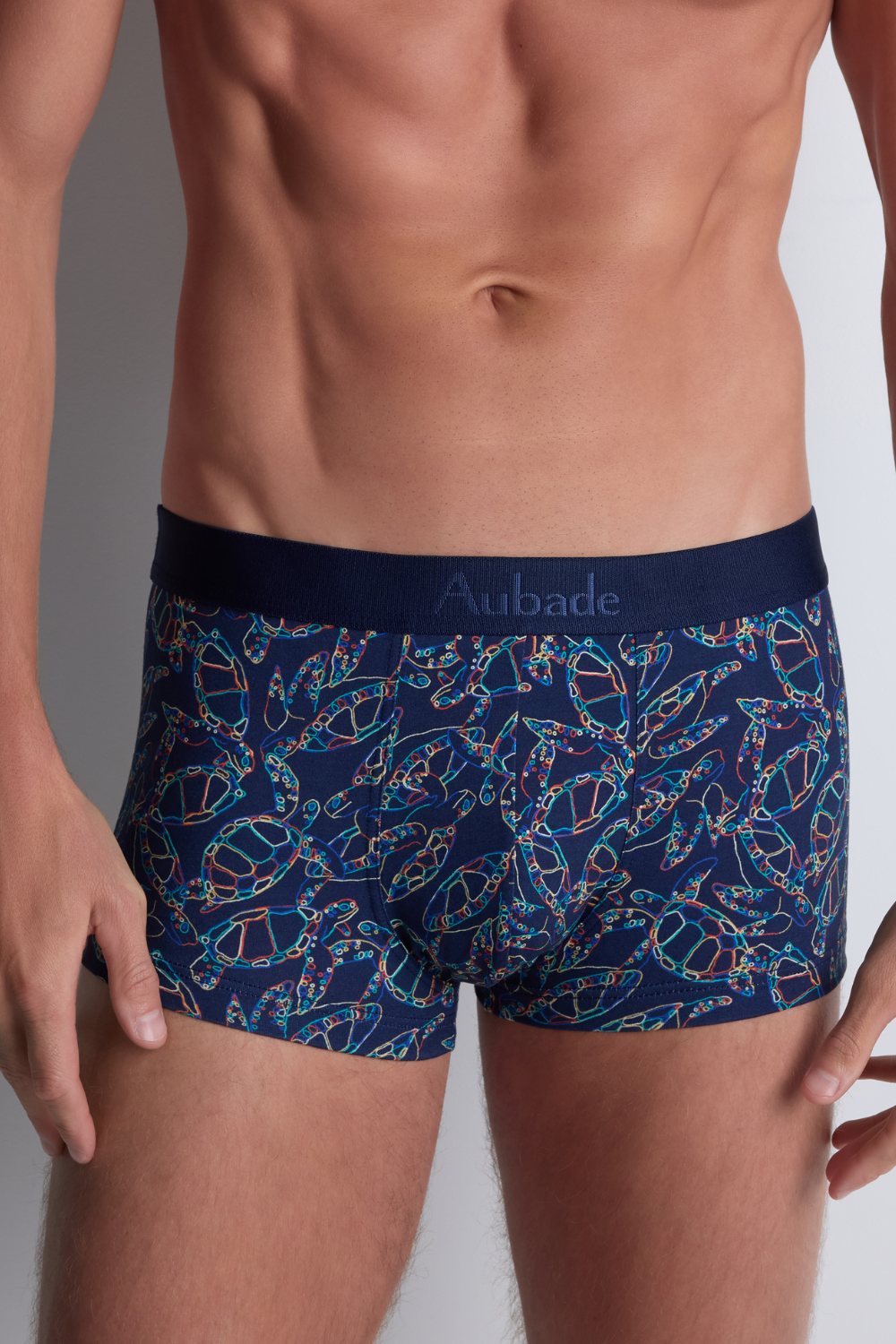 Aubade Homme Men's Cotton Modal Turtle Trunks