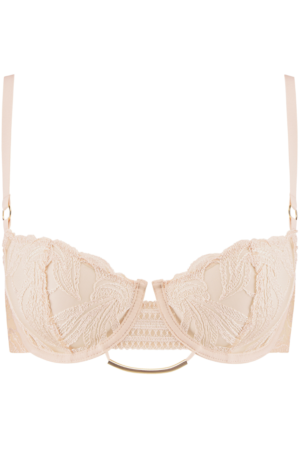 Aubade Into The Groove Half Cup Bra Sandstone