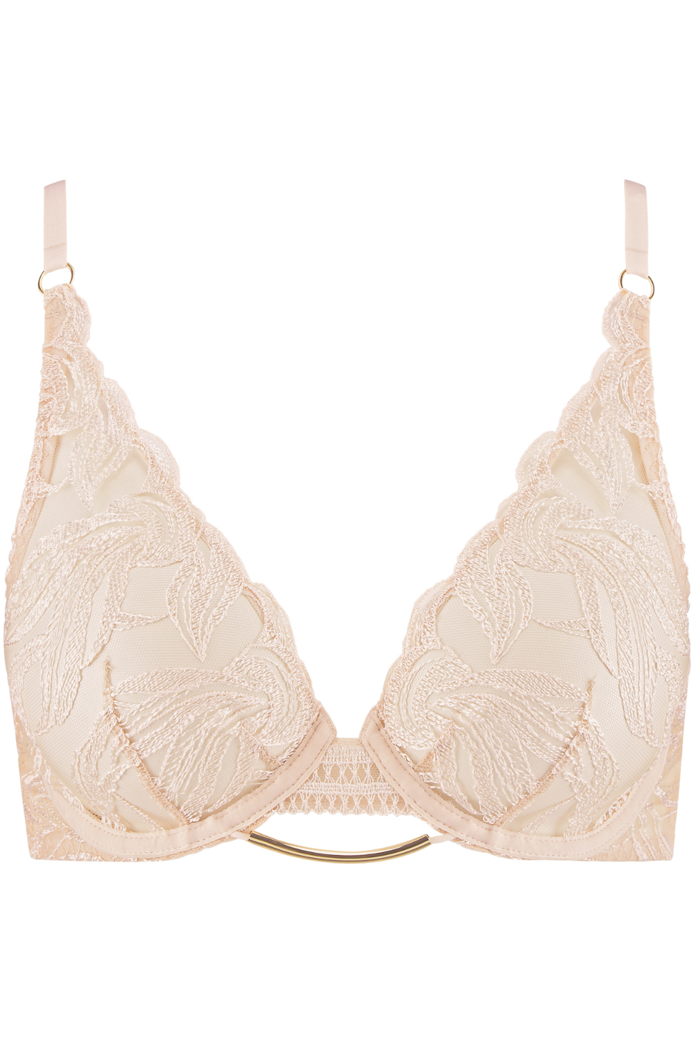 Aubade Into The Groove Underwired Triangle Bra Sandstone