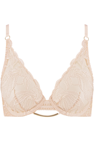 Aubade Into The Groove Underwired Triangle Bra Sandstone