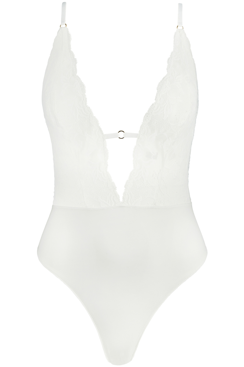 Aubade Kiss Of Love Thong Bodysuit Opale