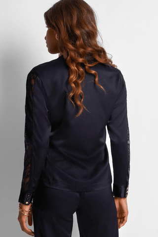 Aubade Midnight Whisper Blouse Black