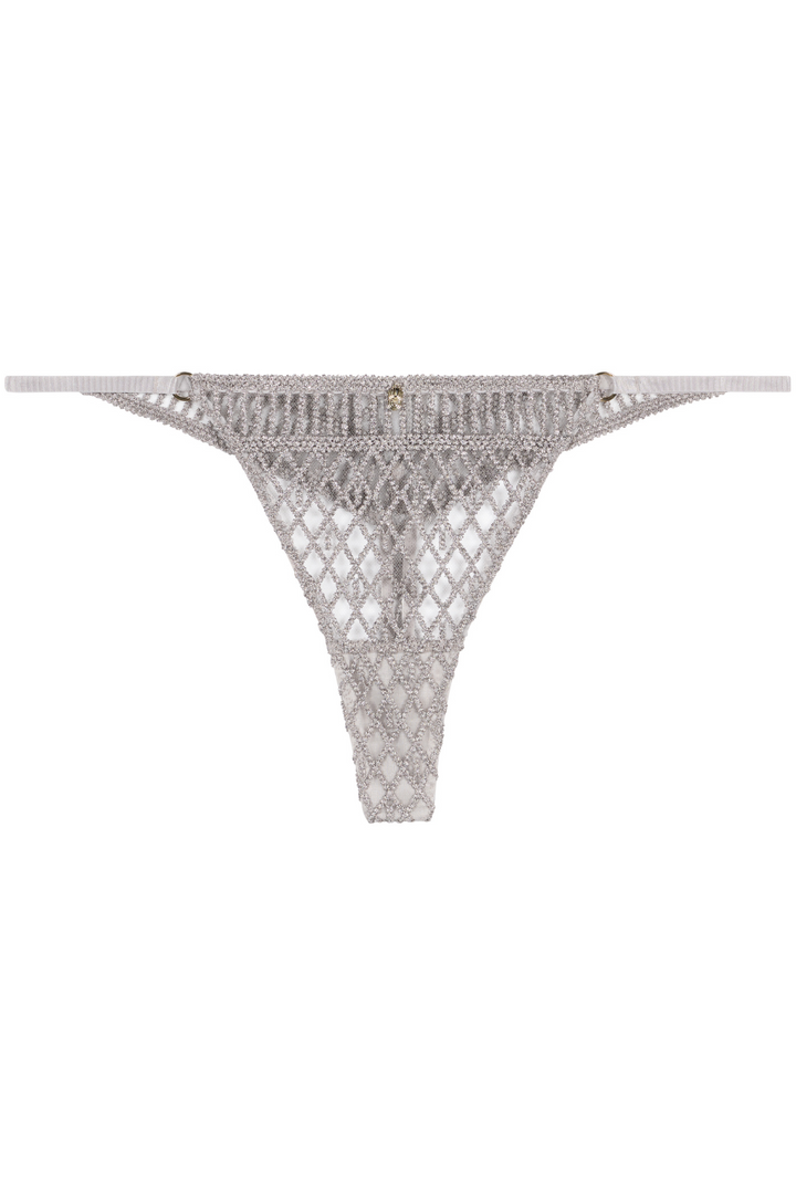 Aubade Stardust Dream Tanga Cosmos Silver | French Knickers