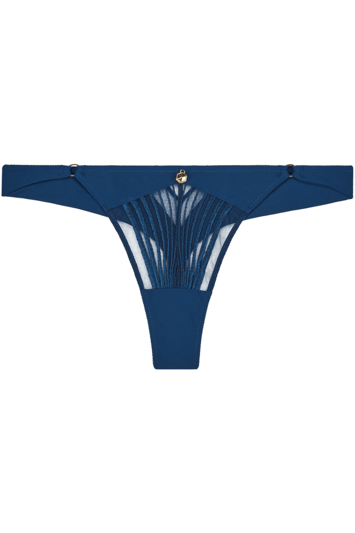 Aubade Sumptuous Waves Tanga Imperial Blue