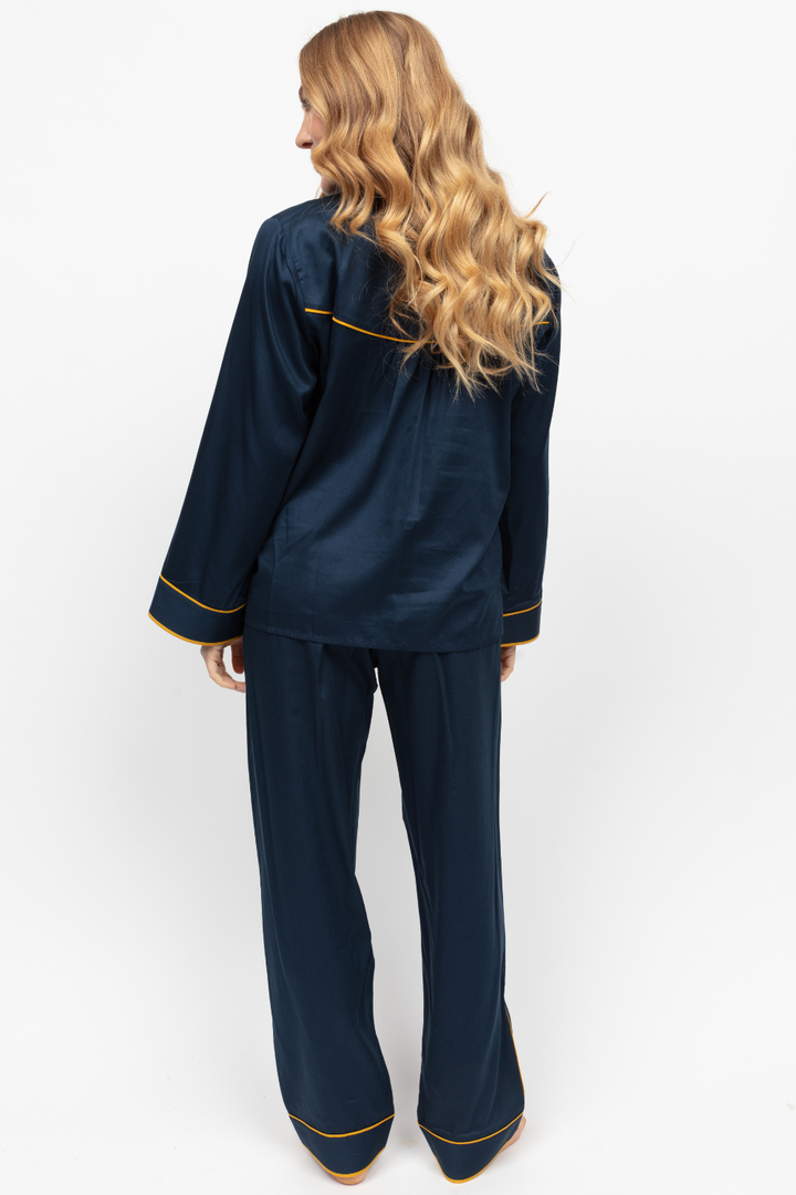 Fable & Eve Knightsbridge Pyjama Set Navy