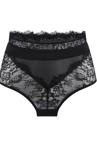 Lingadore High Waist Brief Black