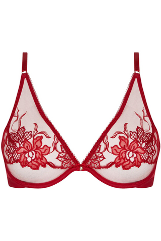 Lise Charmel Adorable En Sexy Underwired Triangle Bra Red