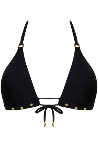 Lise Charmel Eclat Rock Triangle Bikini Top Black