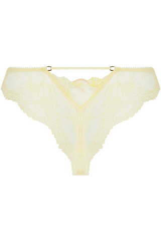 Lise Charmel Frisson D'or Thong Or Rose