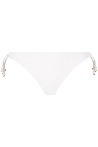 Lise Charmel Perles Nacrées Brazilian Bikini Bottom White