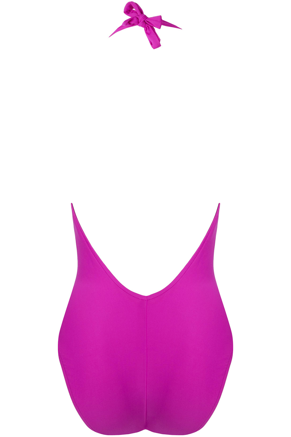 Lise Charmel Perles Nacrées Halterneck Swimsuit Fuschia