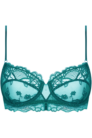 Lise Charmel Sublime En Dentelle Half Cup Bra Princess Green