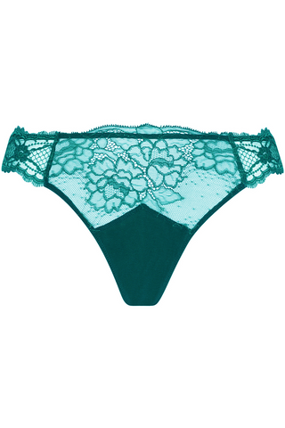 Lise Charmel Sublime En Dentelle Thong Princess Green