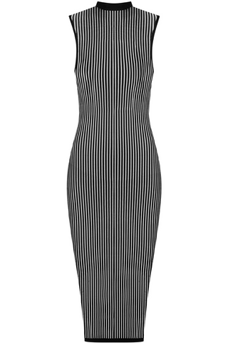 Maison Close Bande à Part Midi Dress Black