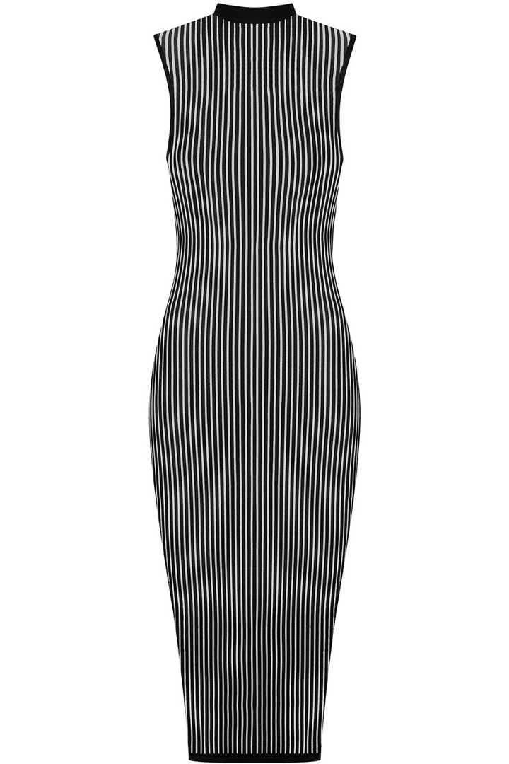 Maison Close Bande à Part Midi Dress Black