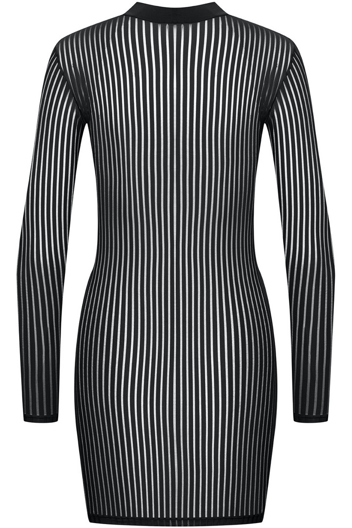 Maison Close Bande à Part Long Sleeve Mini Dress Black