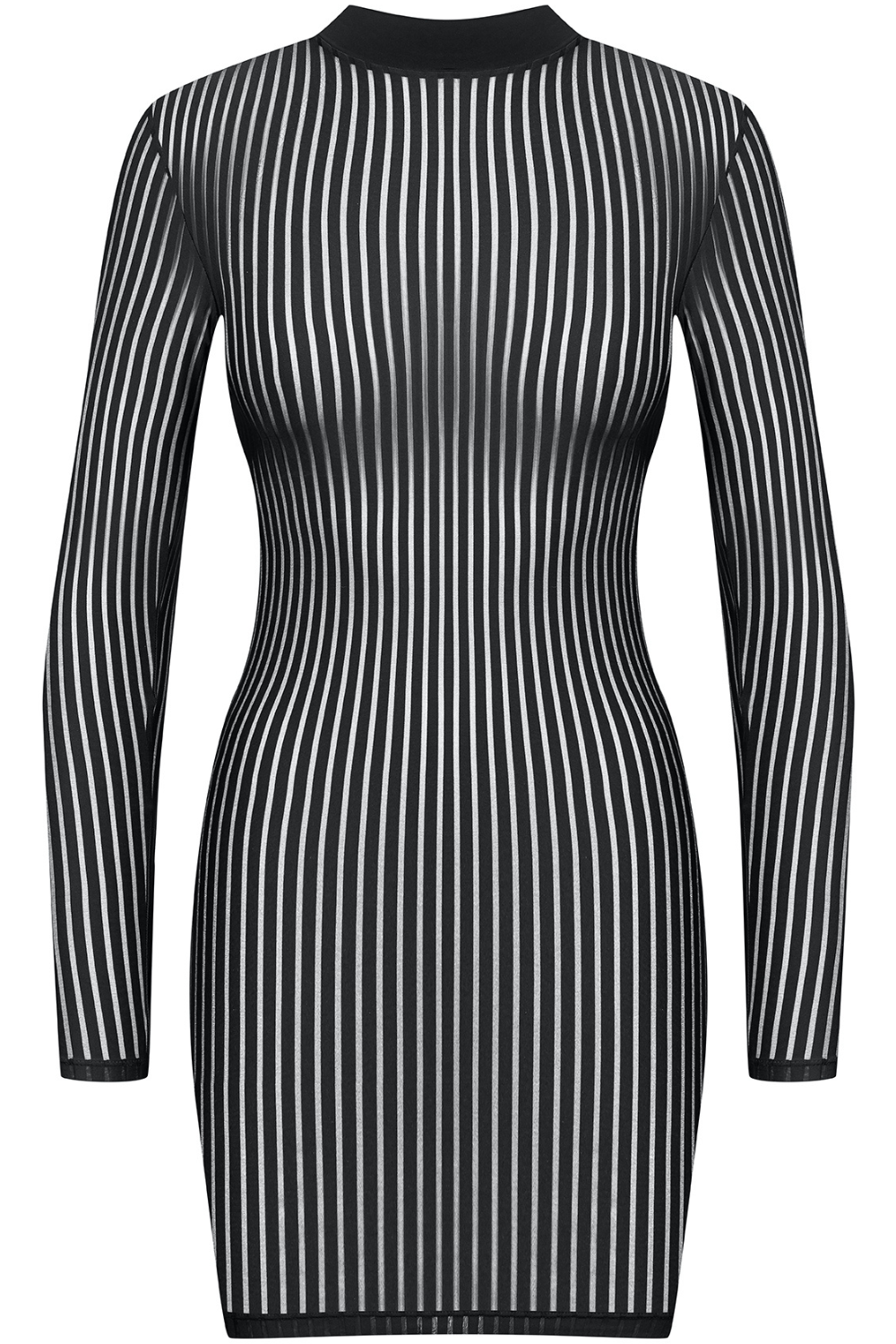 Maison Close Bande à Part Long Sleeve Mini Dress Black