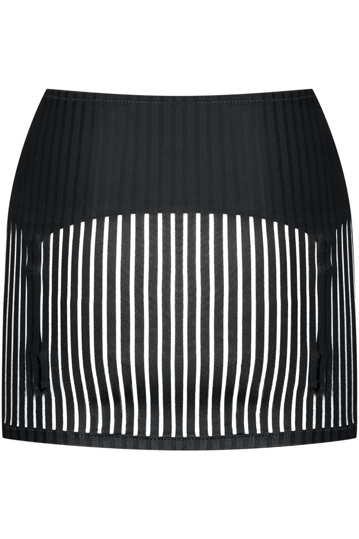 Maison Close Bande à Part Mini Suspender Skirt Black