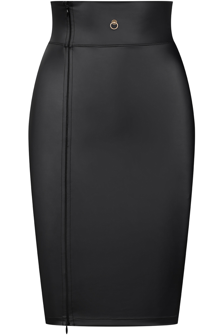 Maison Close Chambre Noire Midi Skirt Black