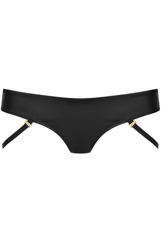 Maison Close Chambre Noire Strap Thong Black