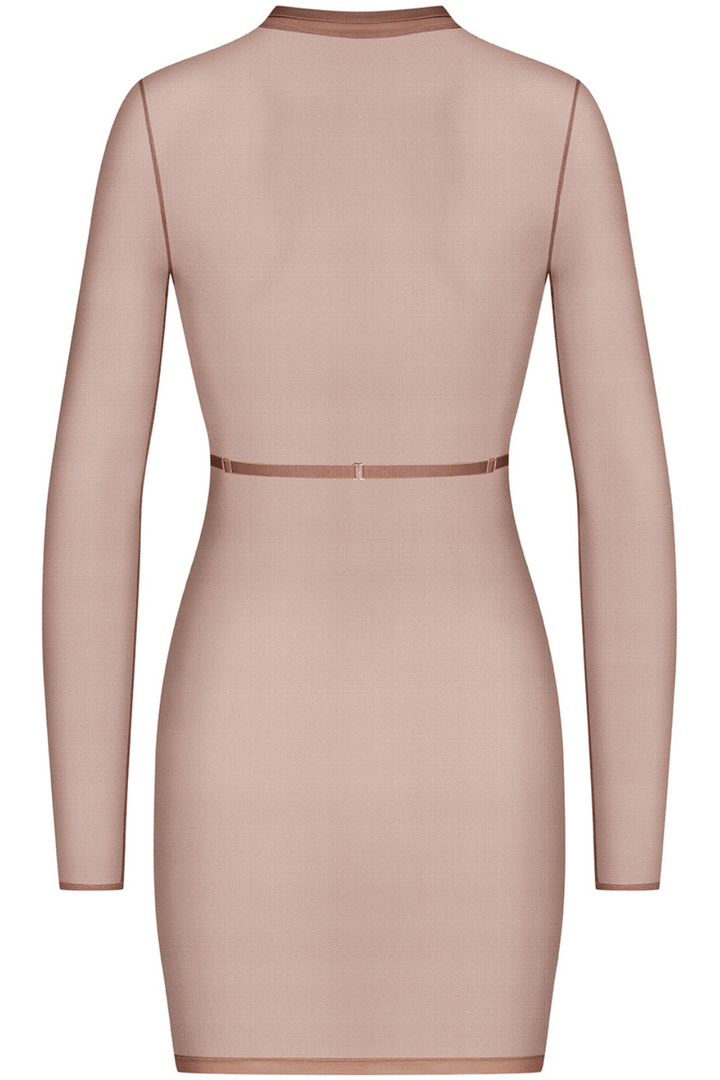 Maison Close Corps à Corps Dress Taupe