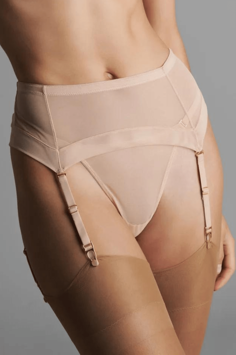 Maison Close Corps à Corps Garter Belt Nude