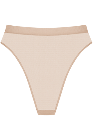 Maison Close Corps à Corps High Waist Thong Vanilla