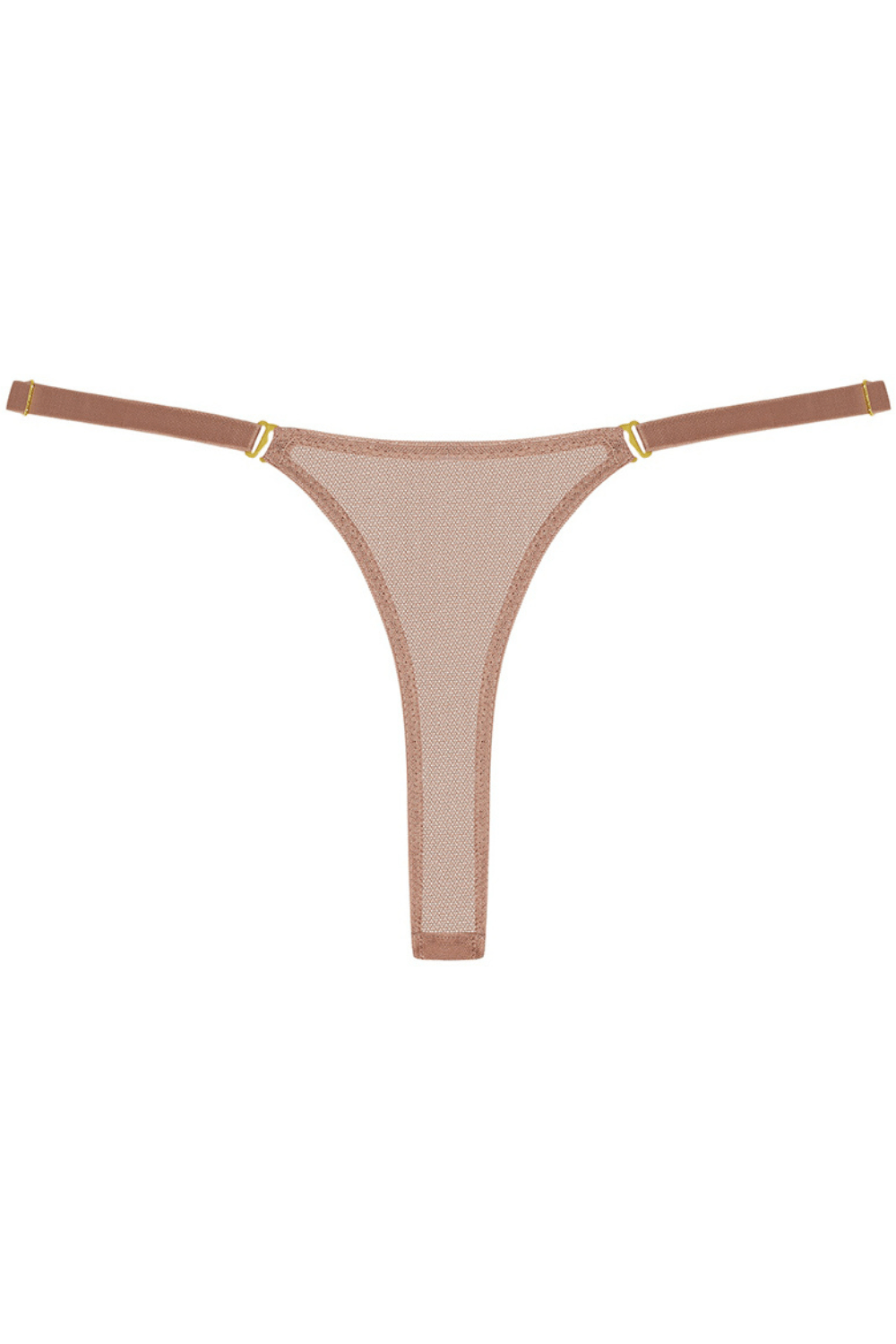 Maison Close Corps à Corps Mini Thong Taupe