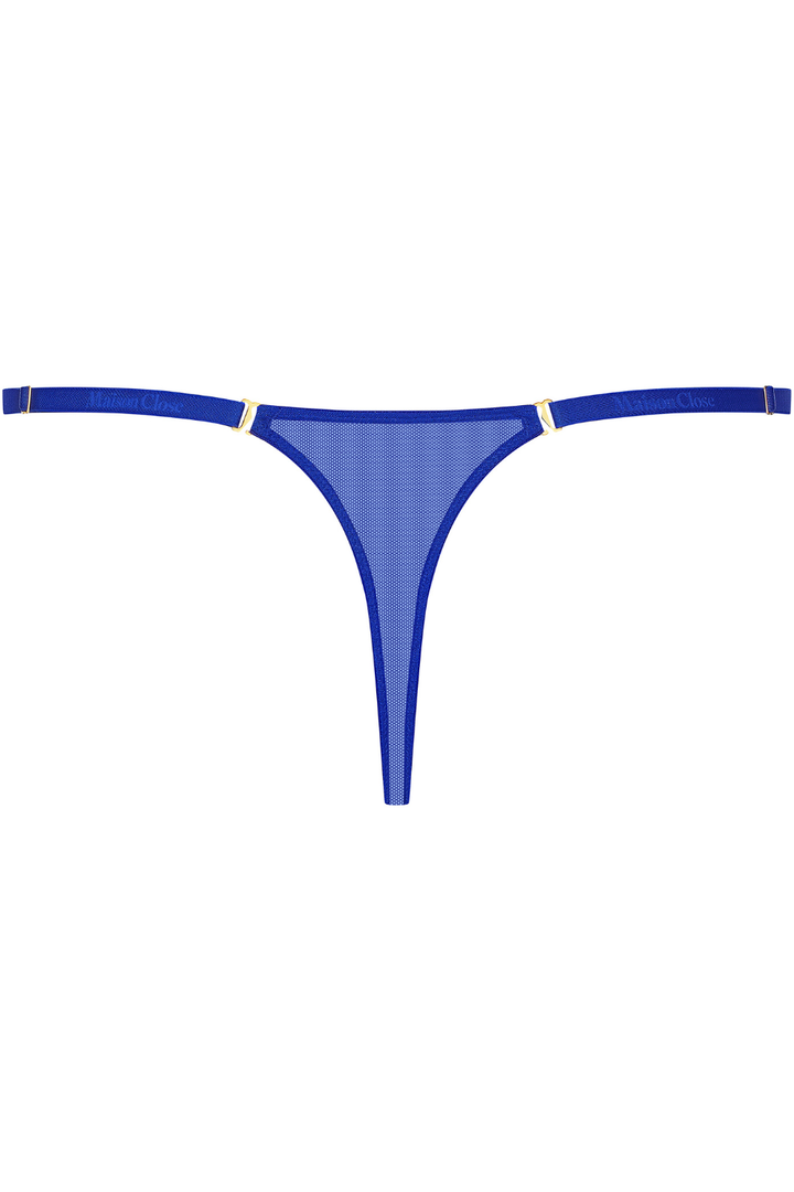 Maison Close Corps à Corps Mini Thong Neon Blue