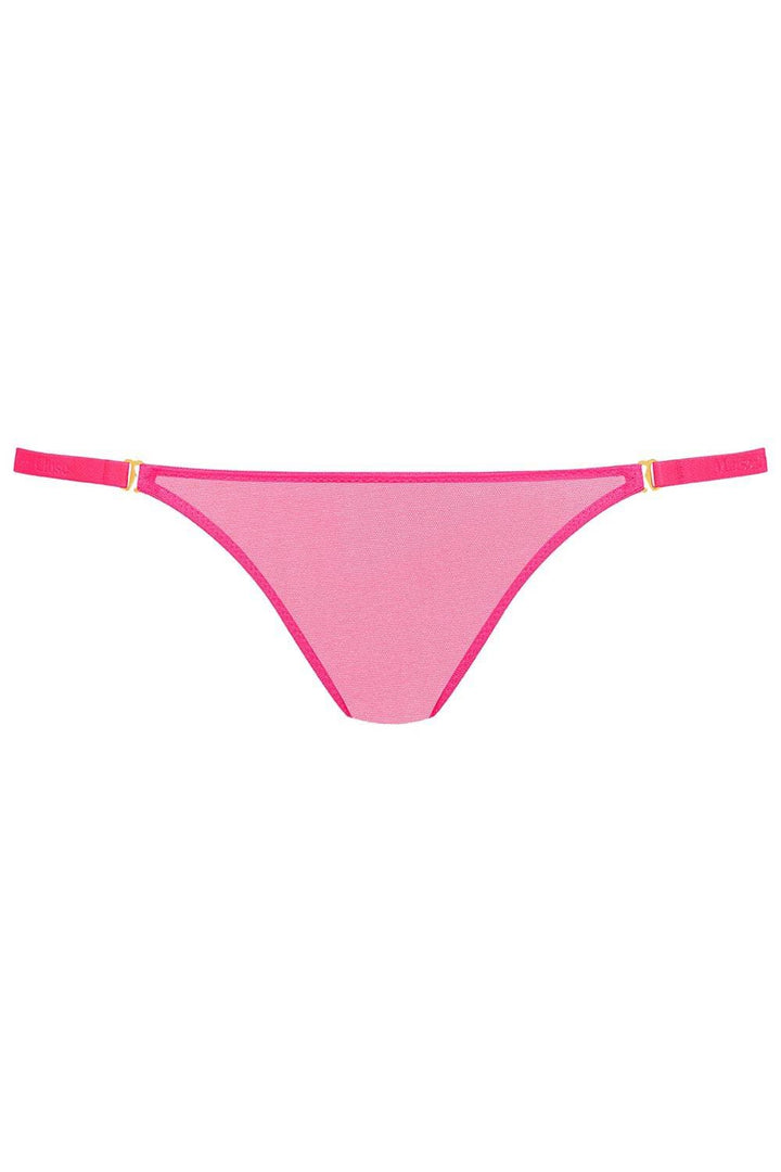 Maison Close Corps à Corps Neon Mini Thong Pink