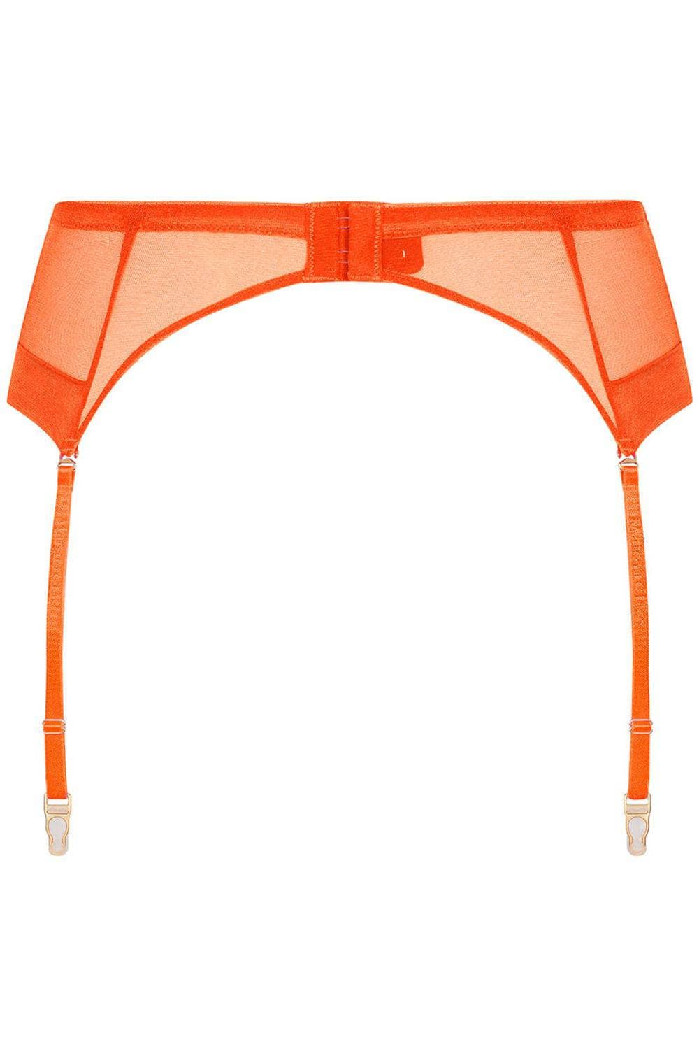 Maison Close Corps à Corps Neon Suspender Belt Orange