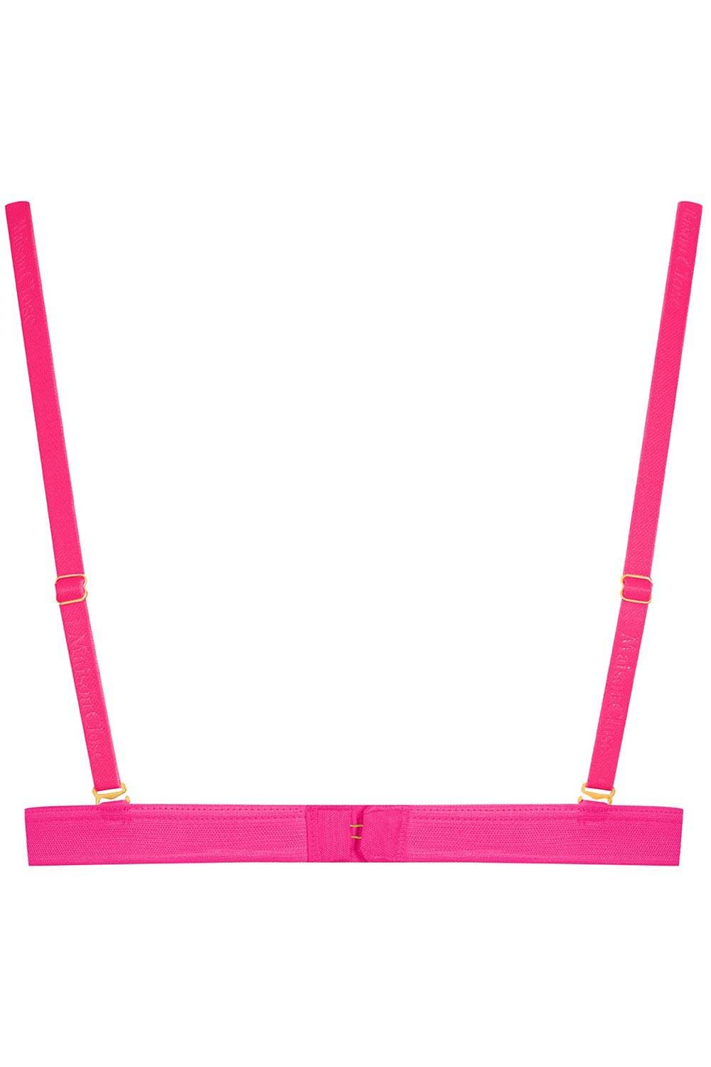 Maison Close Corps à Corps Neon Triangle Bra Pink