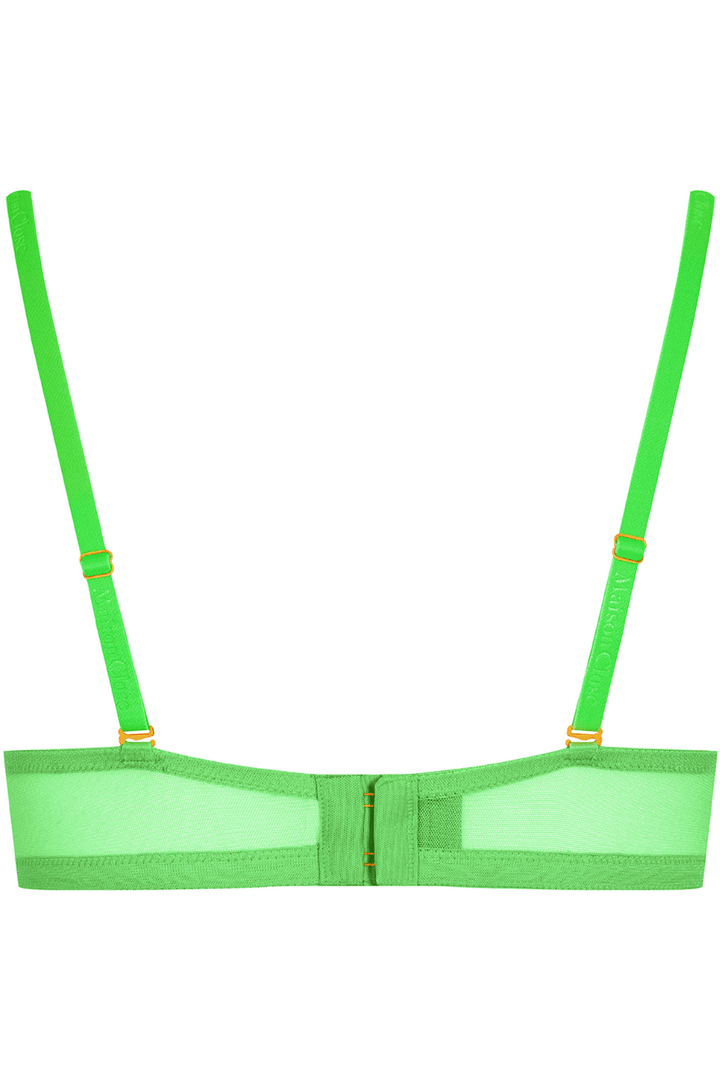 Maison Close Corps à Corps Neon Underwired Bra Green