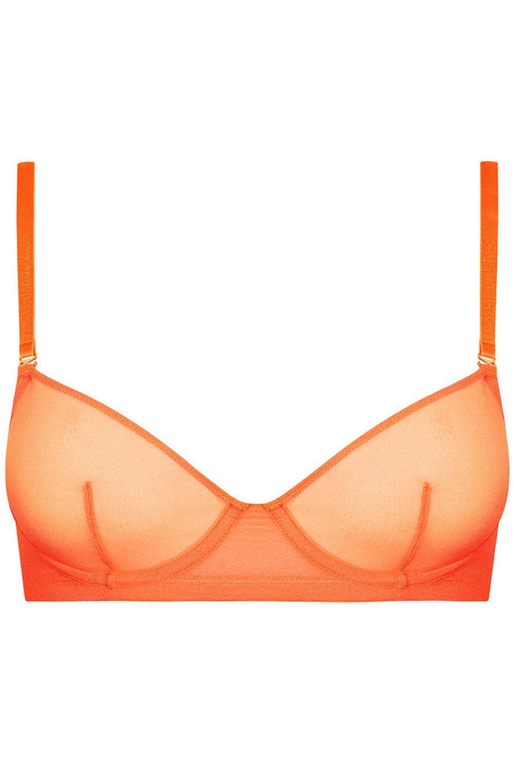 Maison Close Corps à Corps Neon Underwired Bra Orange