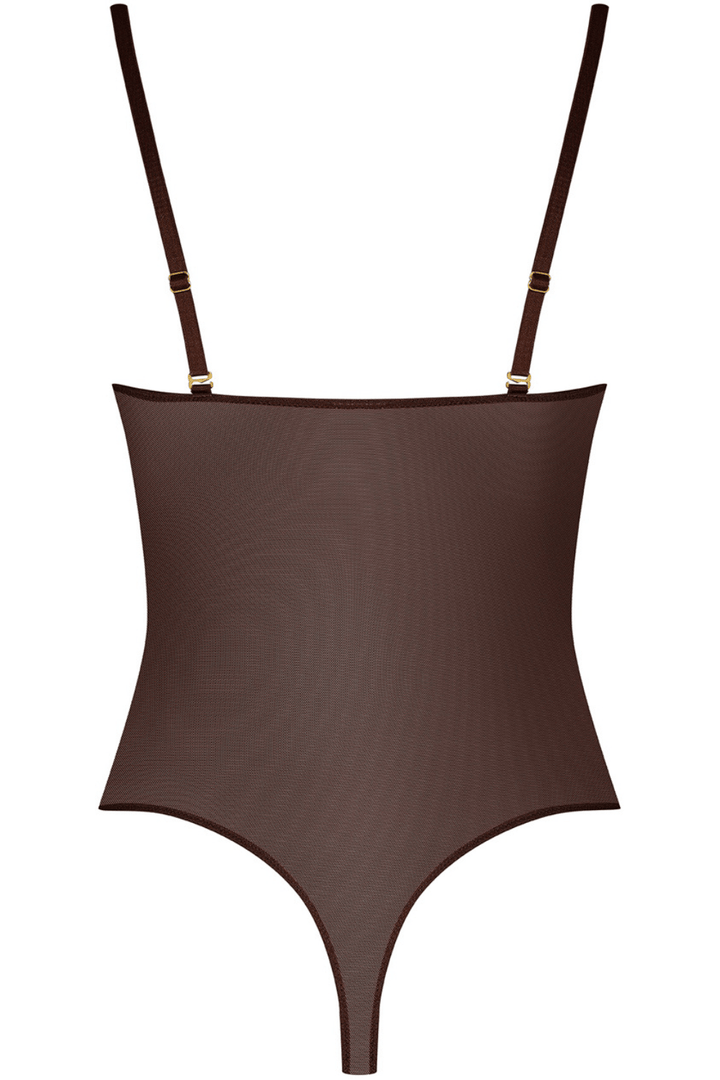 Maison Close Corps à Corps Thong Body Chocolate