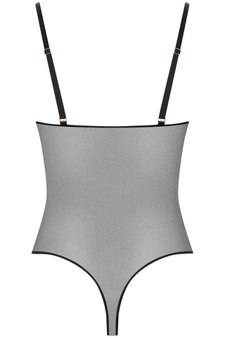 Maison Close Corps à Corps Thong Bodysuit Black