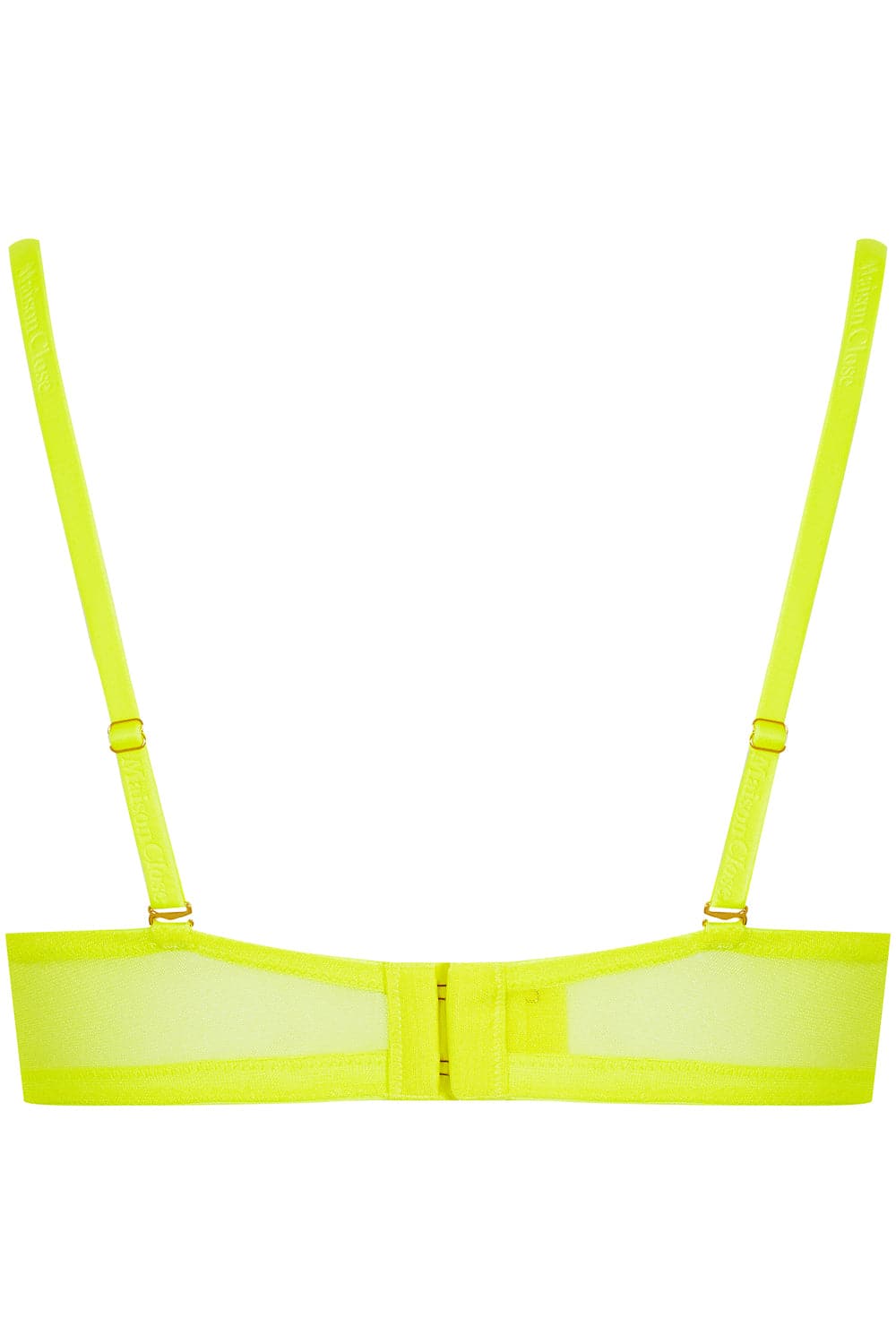 Maison Close Corps à Corps Neon Underwired Bra Yellow