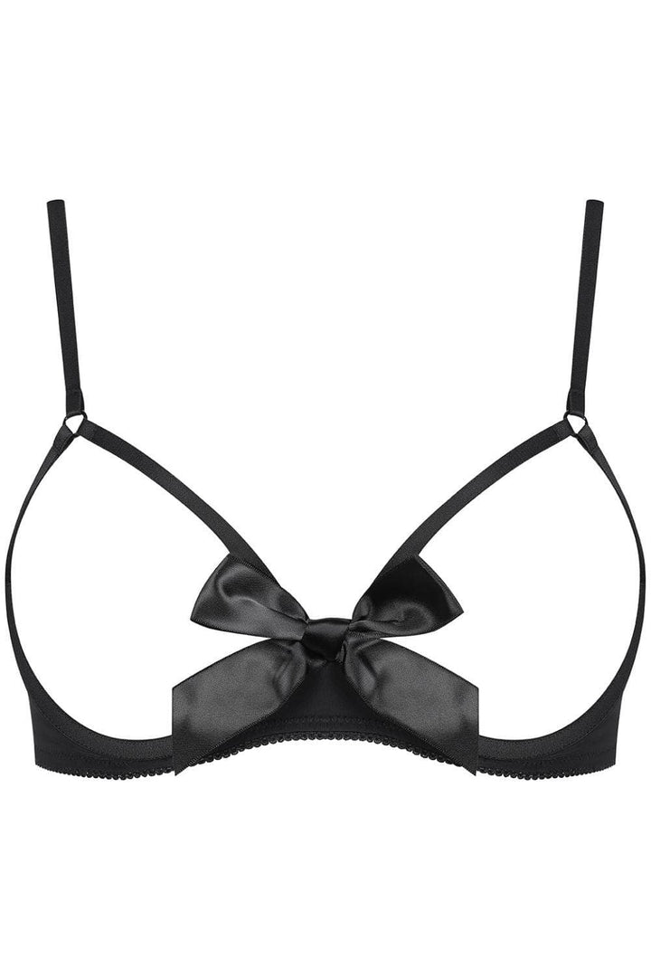 Maison Close Le Petit Secret Cupless Bra Black