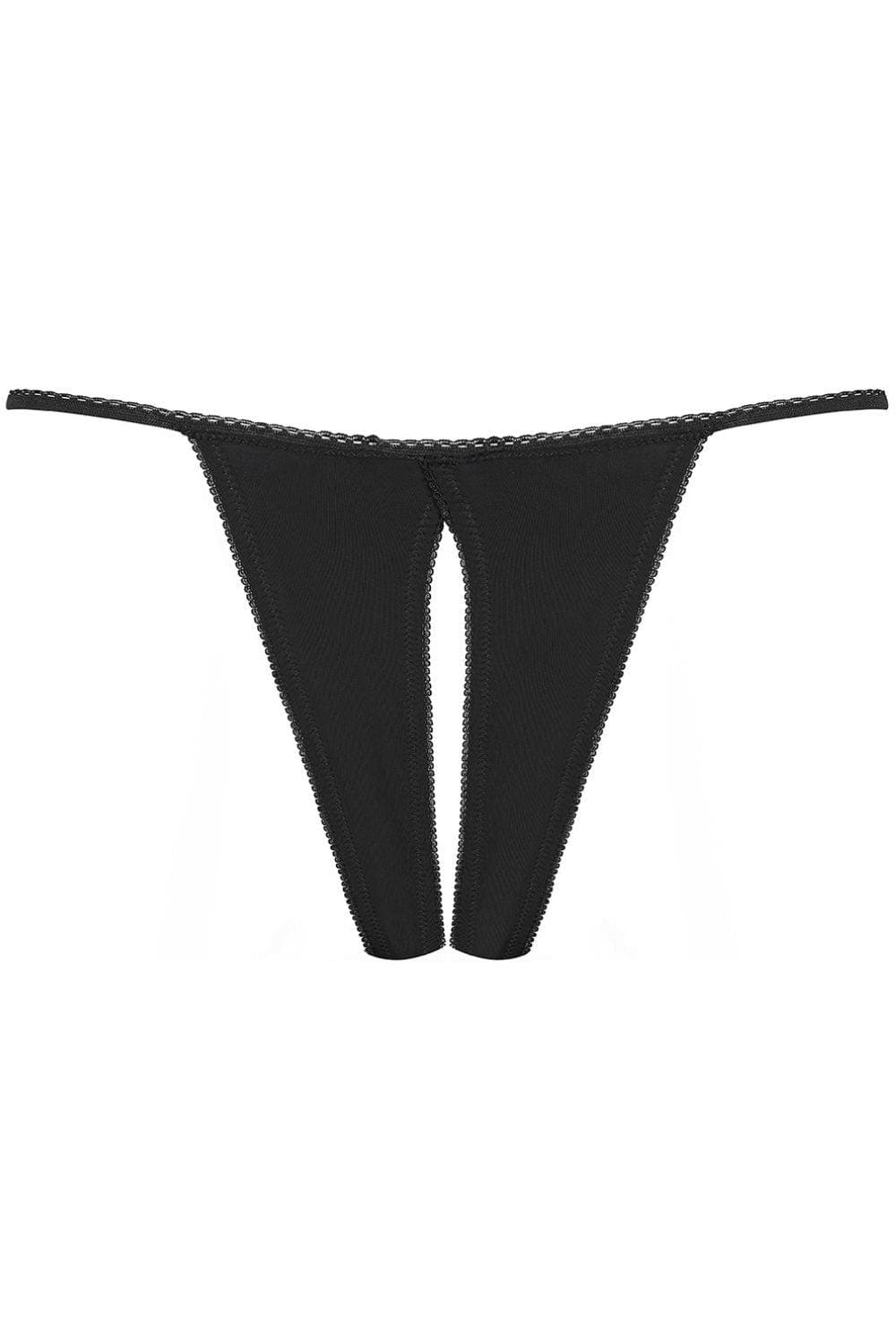 Maison Close Le Petit Secret Openable Thong