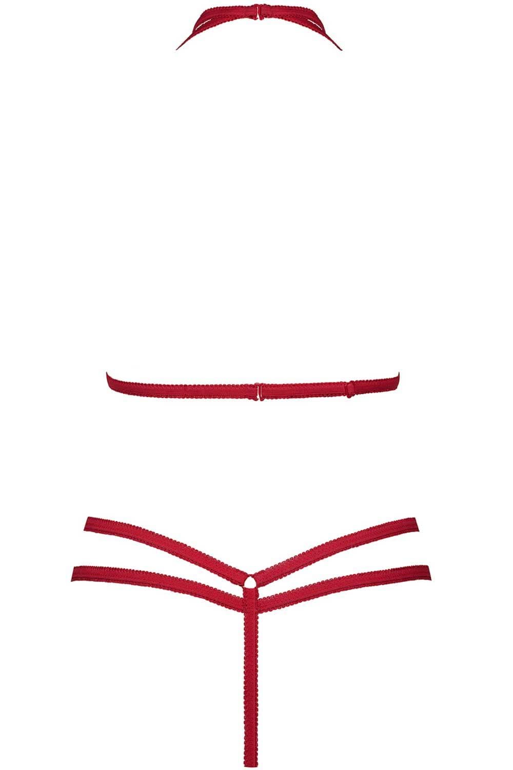 Maison Close Le Petit Secret Black Harness & Thong