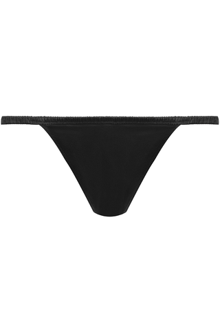 Maison Close Rendez-Vous Silk Strap Brief Black