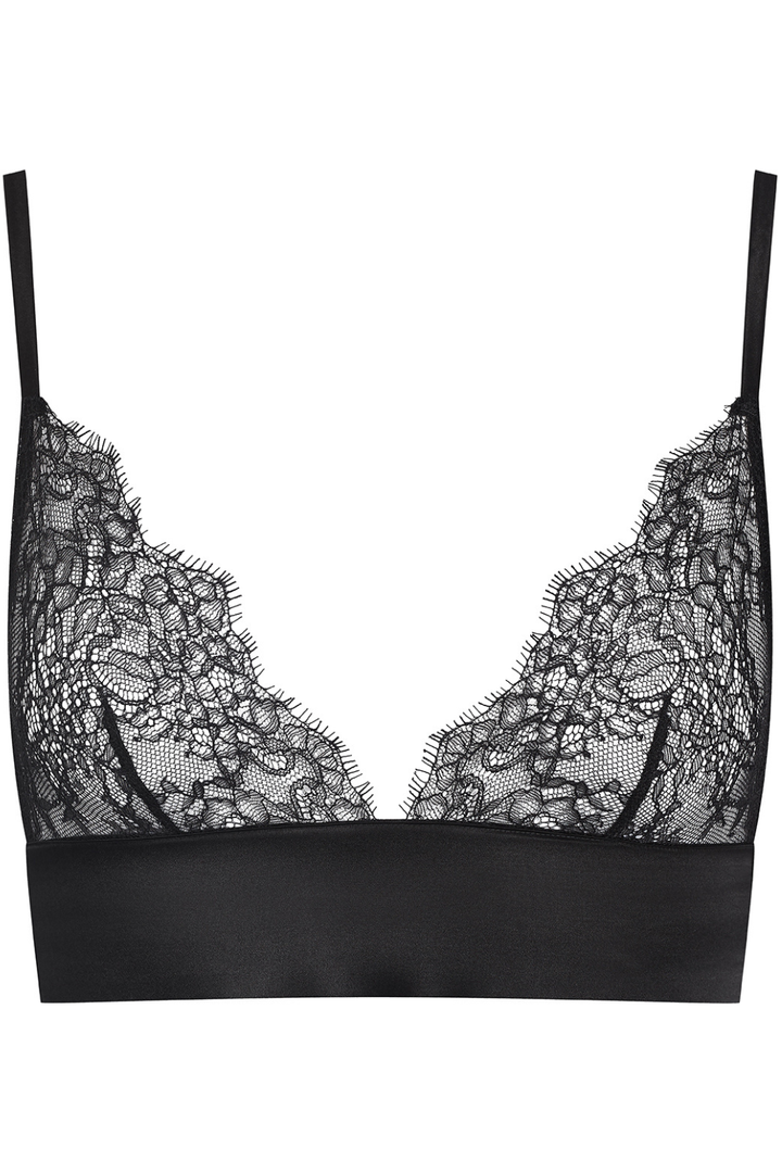 Maison Close Rendez-Vous Triangle Bustier Bra Black