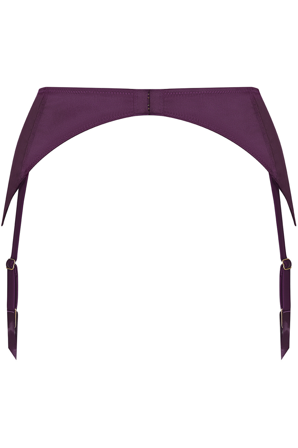 Maison Close Villa Satine Suspender Belt Purple