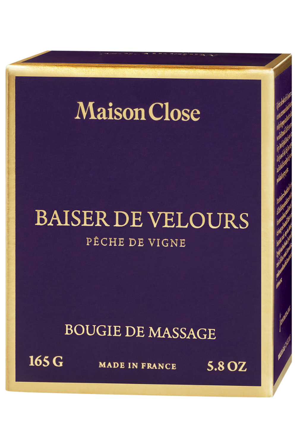 Maison Close Vineyard Peach Massage Candle