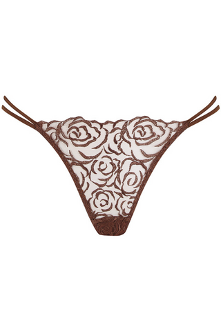 Muse by Coco de Mer Rosalia Brazilian Brief Cocoa