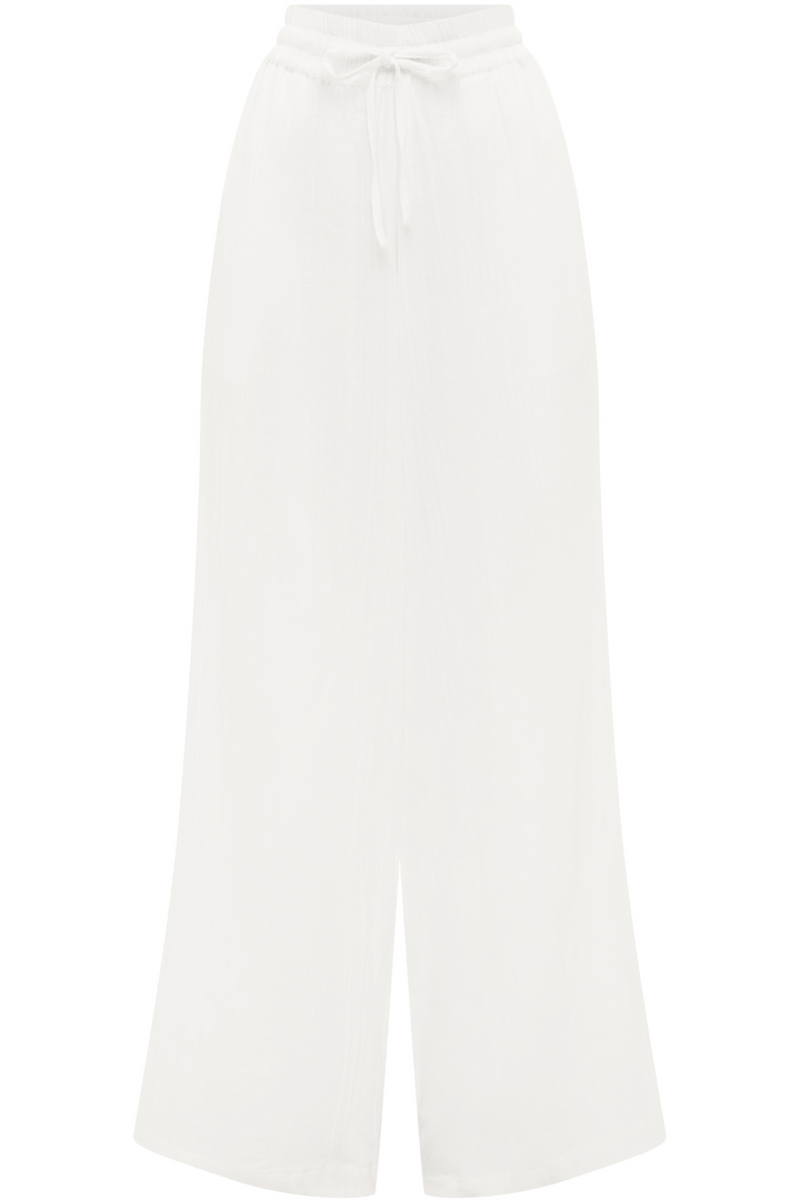 Sea Level Sunset Beach Pants White