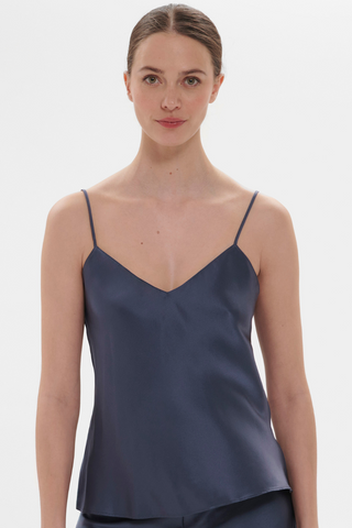 Simone Pérèle Dream Silk Camisole Cinder Blue